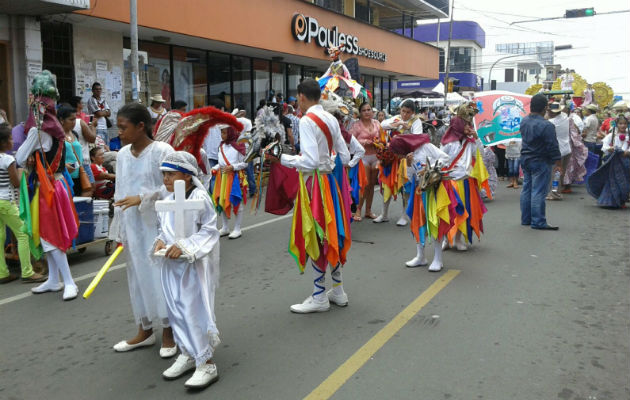 Desfile folclórico de Chitré. / Foto: Thays Domínguez