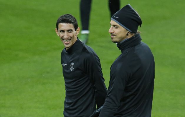 Ángel Di Maria (izq.) y Zlatan Ibrahimovic son las principales figuras del PSG. Ángel Di Maria (izq.) y Zlatan Ibrahimovic son las principales figuras del PSG.