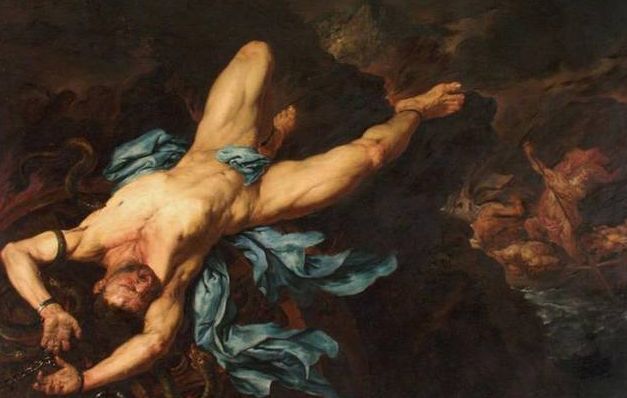 "La Tortura de Ixion", del artista italiano Giovanni Battista Langetti. / Internet Museo de Ponce, espléndida pinacoteca por descubrir
