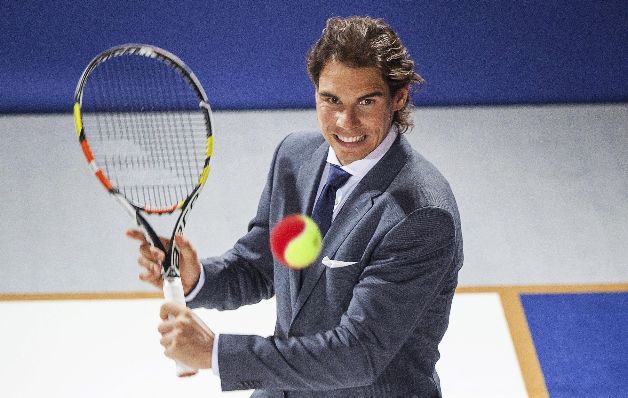 Rafael Nadal  está confiado en su juego.  / EFE