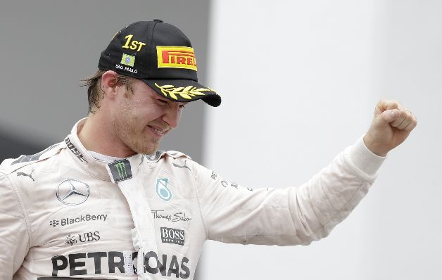 Rosberg necesitaba aventajar a Sebastian Vettel en cinco puntos para asegurarse el segundo lugar.