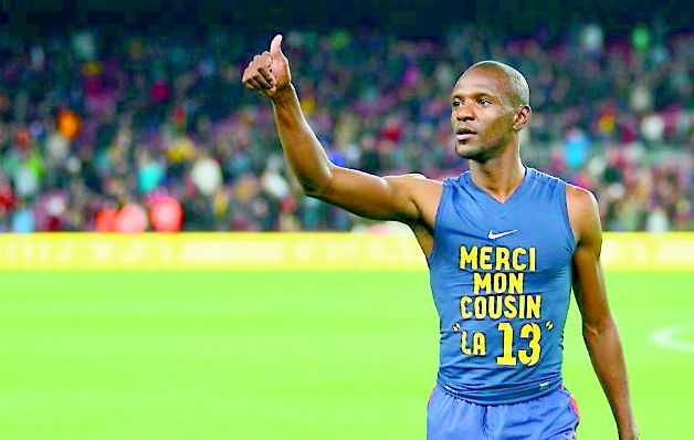 Éric Abidal se retiró el año pasado.