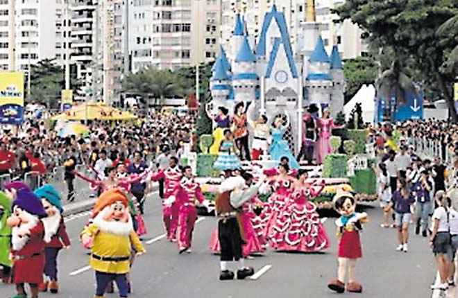 Seguridad para desfile 