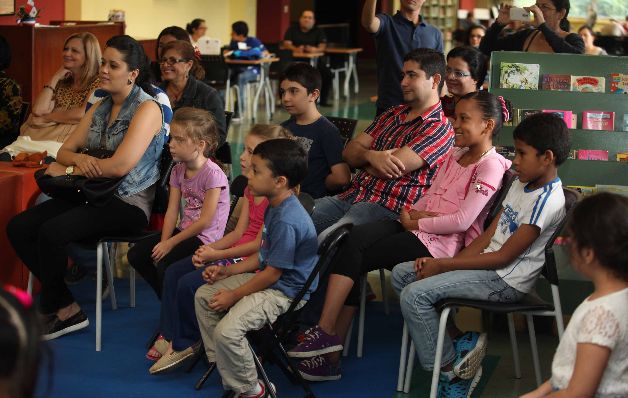 Fue una amena presentación que disfrutaron todos. / Marly Domínguez