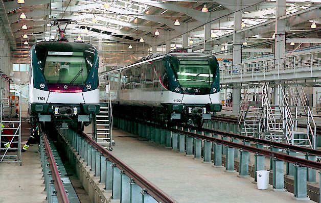 Se está a la espera de 70 vagones para aumentar la flota actual. / Víctor Arosemena 'Cifras de altura' alcanza el metro de Panamá este 2015