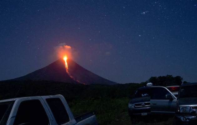 Volcán Momotombo. Foto/ AP