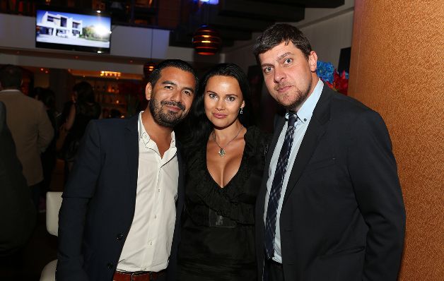 7. William Moreno, Isabela Moreno y Josep M. Planavila.