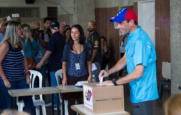 Capriles: venezolanos no quieren un estallido social