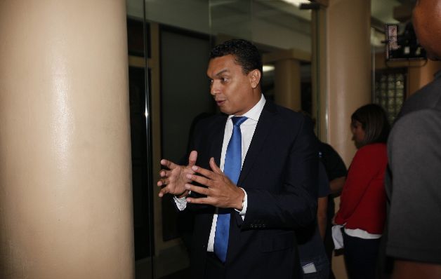 Ángel Álvarez, querellante que se opuso a la detención preventiva. / Edwin González Ángel Álvarez, querellante que se opuso a la detención preventiva. / Edwin González