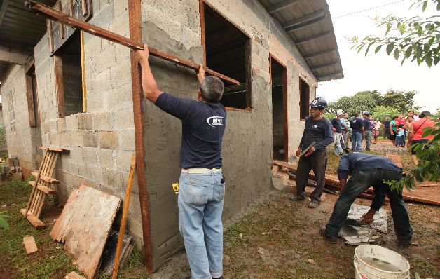 Se realizaron contratos a través del PAN para Techos de Esperanza.  / Archivo 