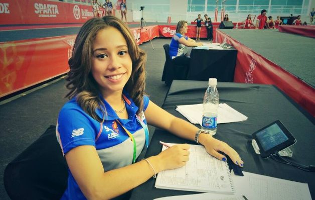 Anabeth Vargas ha estado en los grandes eventos de la gimnasia. / Tomada de Facebook Anabeth Vargas ha estado en los grandes eventos de la gimnasia. / Tomada de Facebook