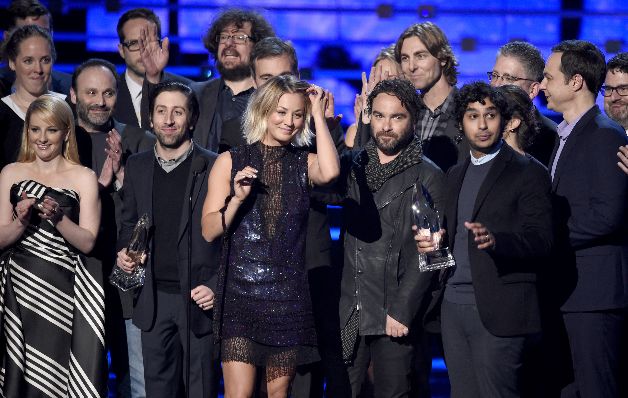 Parte del reparto de la serie The Big Bang Theory. Parte del reparto de la serie The Big Bang Theory.