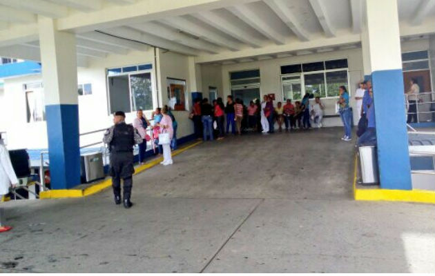 Cuarto de urgencias del hospital Rafael Hernández.