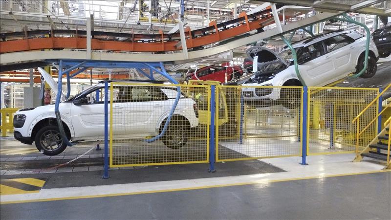Vista de la factoría del grupo PSA Peugeot Citroen en Madrid. Foto: EFE