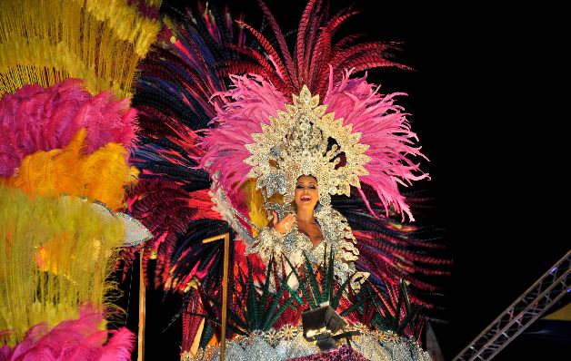 Ana I. Cochez presentó una alegoría India. Suntuosidad y competencia