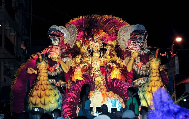 Rosario Mayela representó a La Catrina. Suntuosidad y competencia