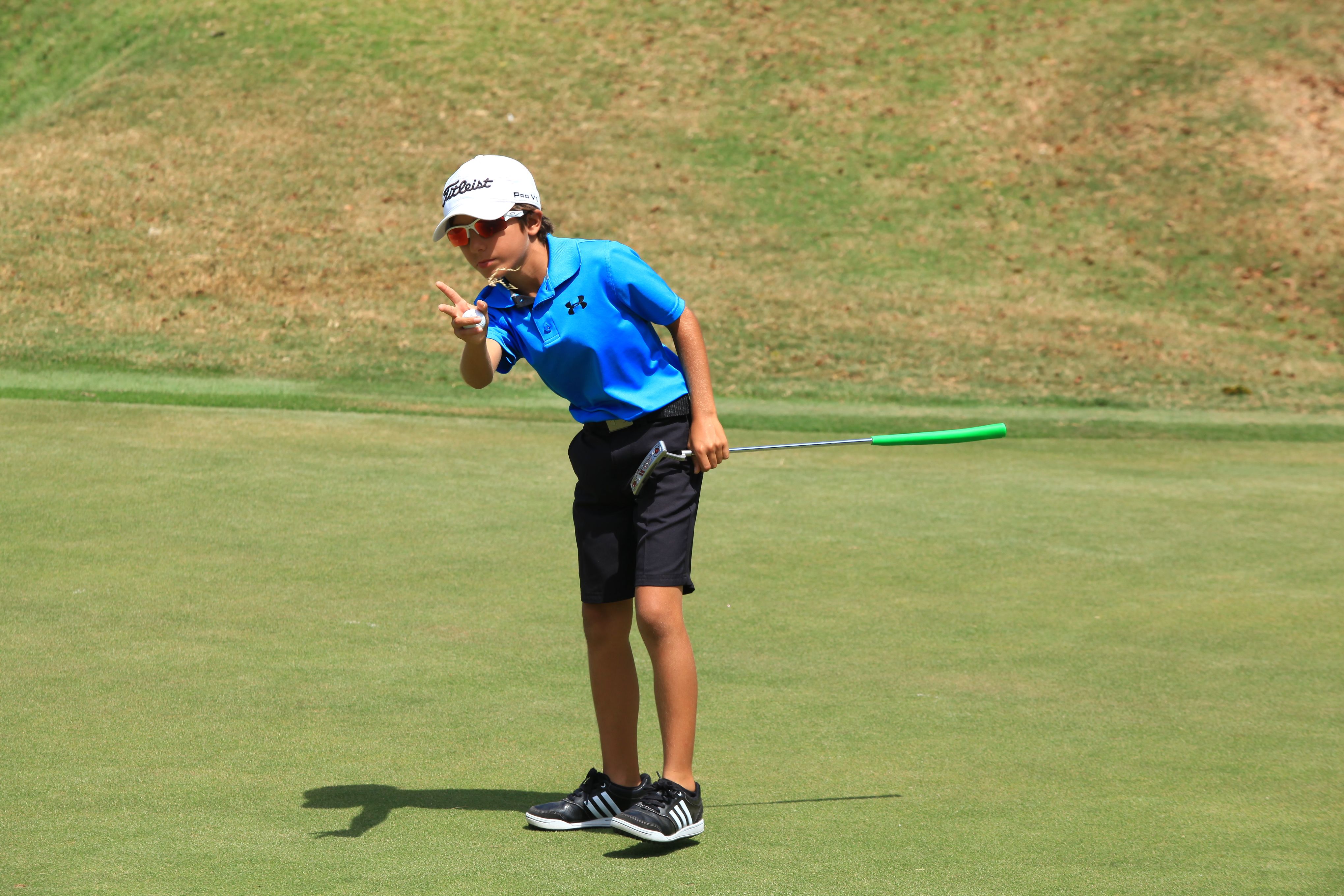 En el último evento de la temporada, finalizó con un "score" de 35 (-1), lo que le permitió ganar ese día y comandar los puntos generales. Exitoso cierre del U.S. Kids Local Tour