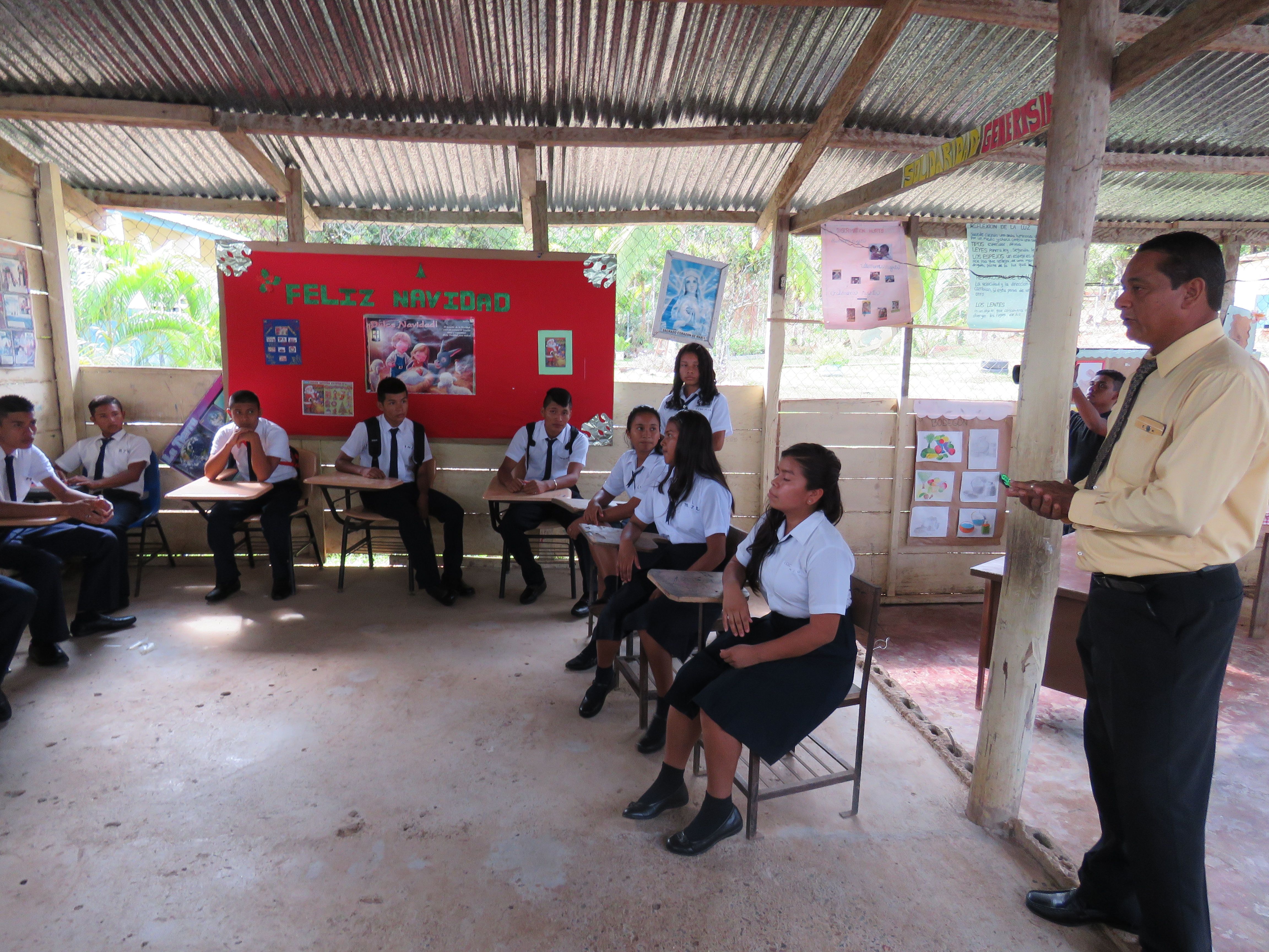 School in Cocle. / Elena Valdez Protests and dissent for schools conditions