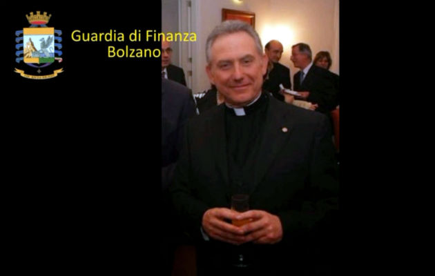 El padre Patrizio Benvenuti, de 64 años esta bajo arresto. Foto/EFE