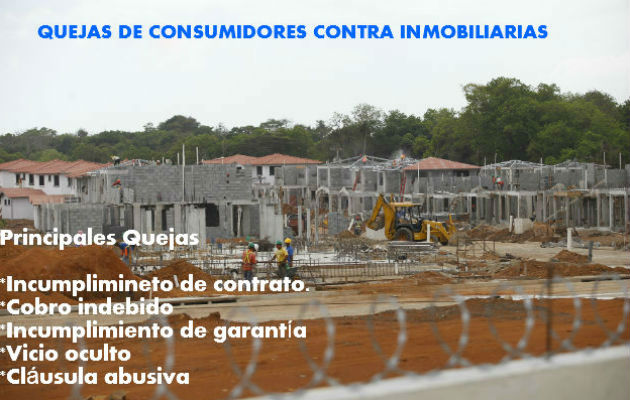 Consumidores presentan reclamos contra inmobiliarias/Archivo.