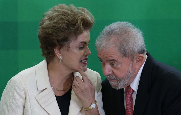 Dilma Rousseff y Lula da Silva. Dilma Rousseff y Lula da Silva.