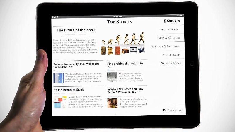 La APP nos recomienda artículos y noticias que cree que nos pueden interesar, dependiendo de la lista de gusto que hemos guardado previamente. No le gustas, el 'like' que te dieron era una acción 'cognitiva tendenciosa'
