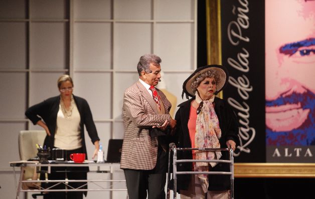 Lissette Condasín, Orlando Barroso y Maritza Vergas.
