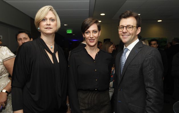 4. Diana Amar, Malena Donas y Augusto Gerbaud.
