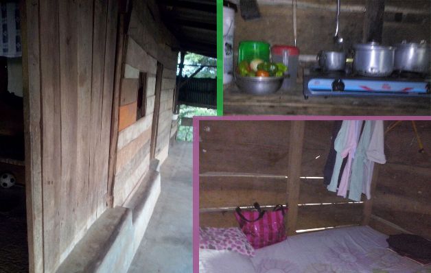 Tras recientes 'mejoras', así luce dormitorio de maestra en Escobal (distrito de Besikó, Ngäbe-Buglé). / Cortesía Tras recientes 'mejoras', así luce dormitorio de maestra en Escobal (distrito de Besikó, Ngäbe-Buglé). / Foto Cortesía