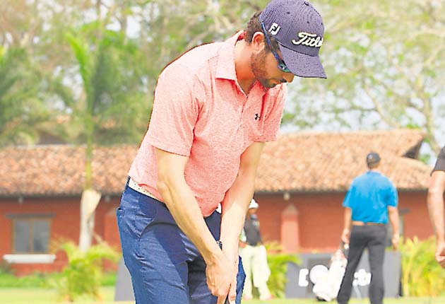 Méndez está feliz con el desarrollo que ha tenido el golf nacional.