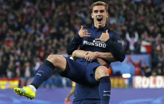 Antoine Griezzmann, con dos goles, fue  la pesadilla  del equipo culé, que se mostró inoperante, ante la defensa ‘colchonera’.