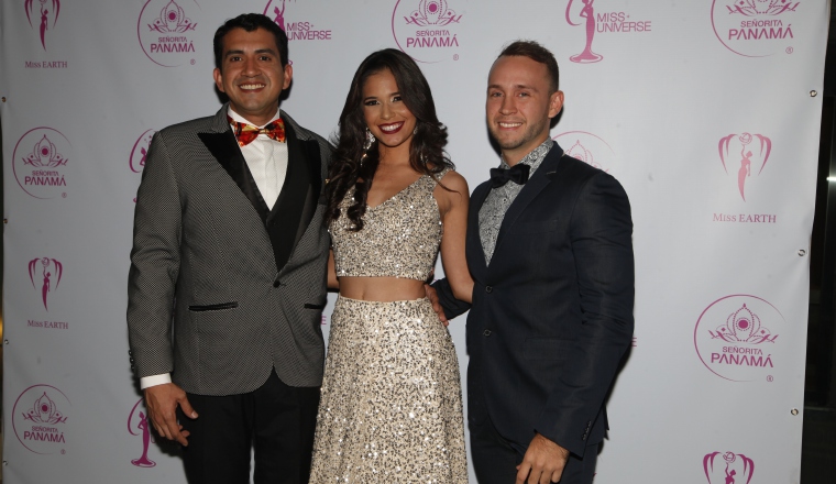 3.  Yohny León, Karolina Michelle Ortega e  Ismael Moscoso.