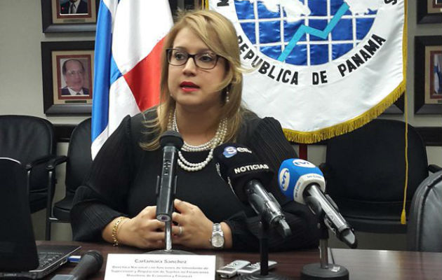 Titular de la Intendencia de Supervisión y Regulación de Sujetos No Financieros, Carlamara Sánchez.