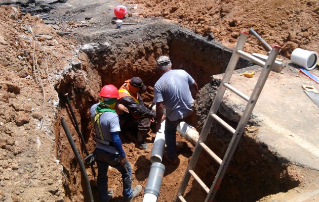 Trabajos de interconexión.