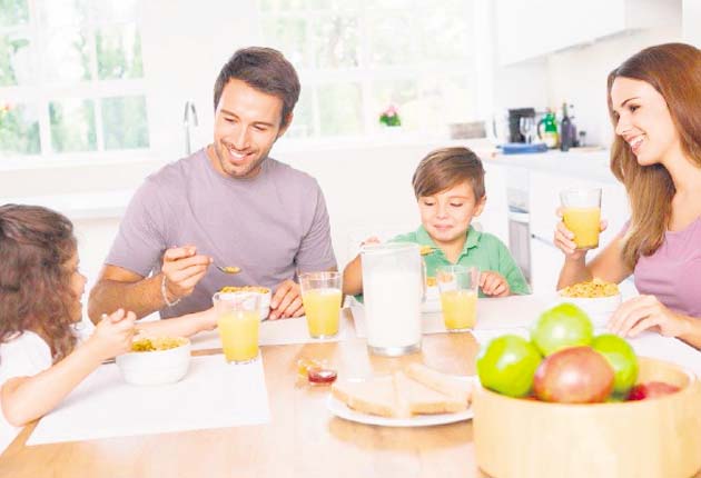 Una alimentación balanceada es importante.