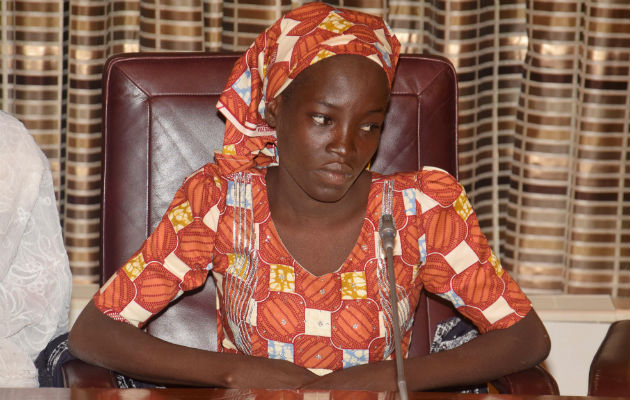 Amina Ali, la chica de Chibok. Foto/ AP