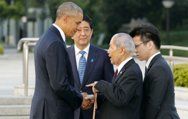 Visita de Barack Obama a Hiroshima. Foto/ AP