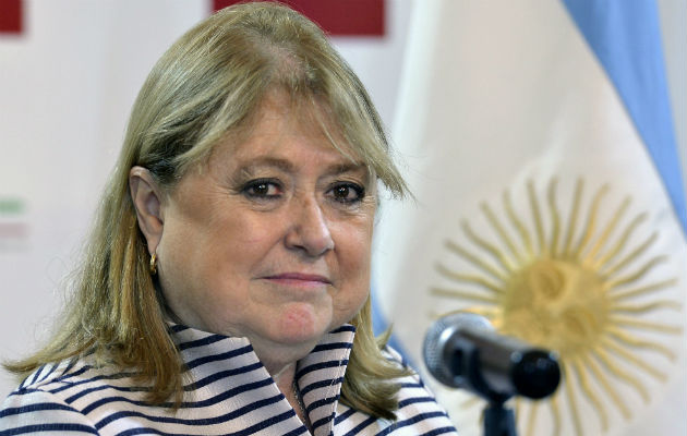 Ministra de Relaciones Exteriores de Argentina, Susana Malcorra. Foto/EFE