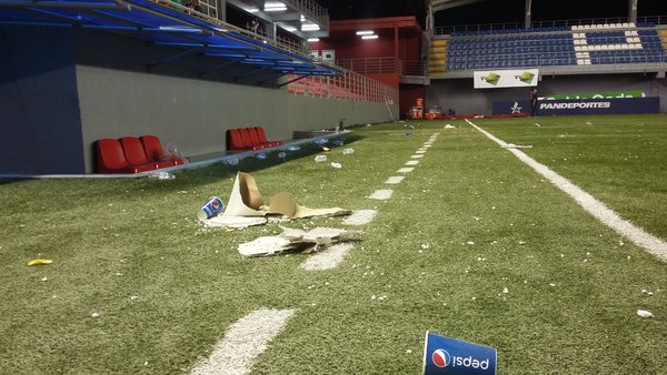 El pasado sábado se vivieron minutos de terror en el Maracaná. /Foto Cortesía El pasado sábado se vivieron minutos de terror en el Maracaná. /Foto Cortesía