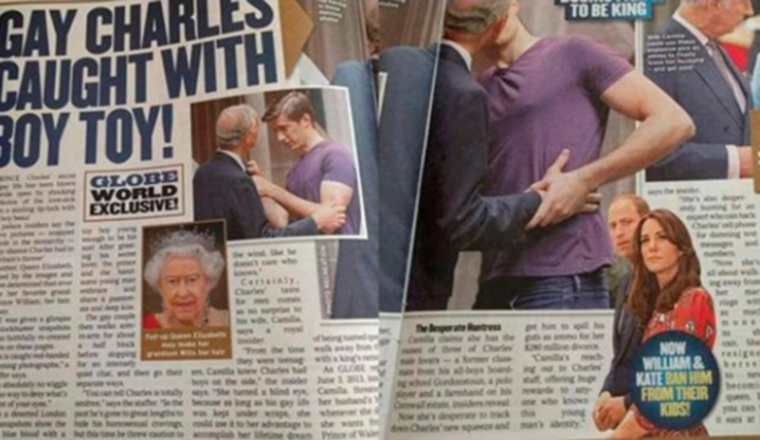Estas fueron las imágenes que publicó la revista. /Foto El Heraldo