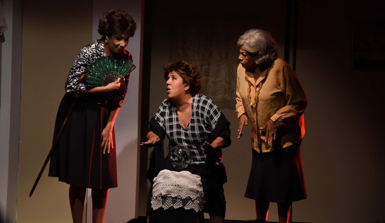 Neysa Ferguson, Mara Bethancourt y Ceila González. Neysa Ferguson, Mara Bethancourt y Ceila González.