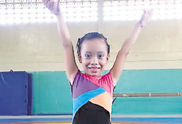 Lena Victoria, a su corta edad, ha mostrado su nivel competitivo