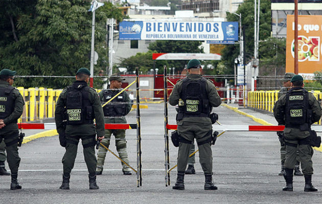 La frontera entre Colombia y Venezuela es custodiada. FOTO/EFE