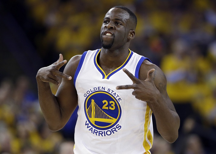 Draymond Green, estrella de los Warriors de Golden State./ Foto AP