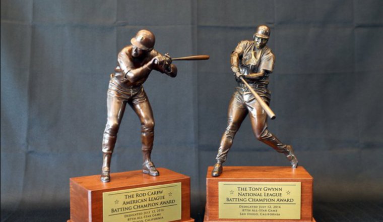 Trofeo en honor a Carew. Trofeo en honor a Carew. /Foto Tomado de Twitter