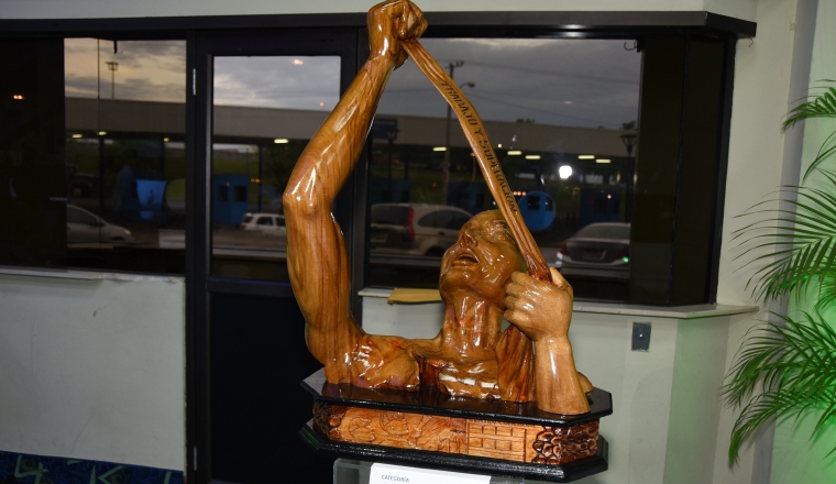Fue premiada como la mejor escultura del certamen en 2016. Fue premiada como la mejor escultura del certamen en 2016.