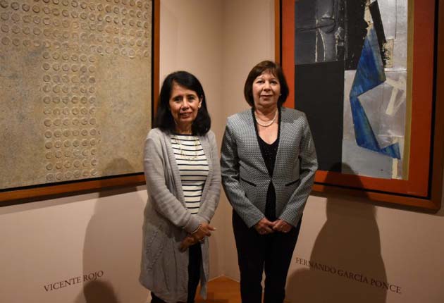 Emma Cecilia García Krinsky y Rosa María Rodríguez (Femsa).