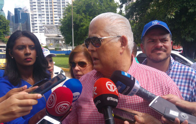 Ernesto Pérez Balladares. Foto/Víctor Arosemena