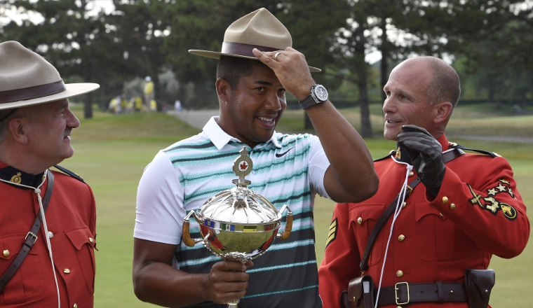 Jhonattan Vegas ganó hace un par de días el Abierto de Canadá. Jhonattan Vegas ganó hace un par de días el Abierto de Canadá. /Foto AP