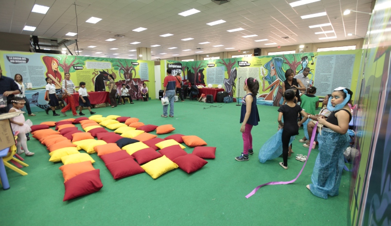 Pabellón infantil en una versión anterior. Siempre es muy visitado. Pabellón infantil en una versión anterior. Siempre es muy visitado.